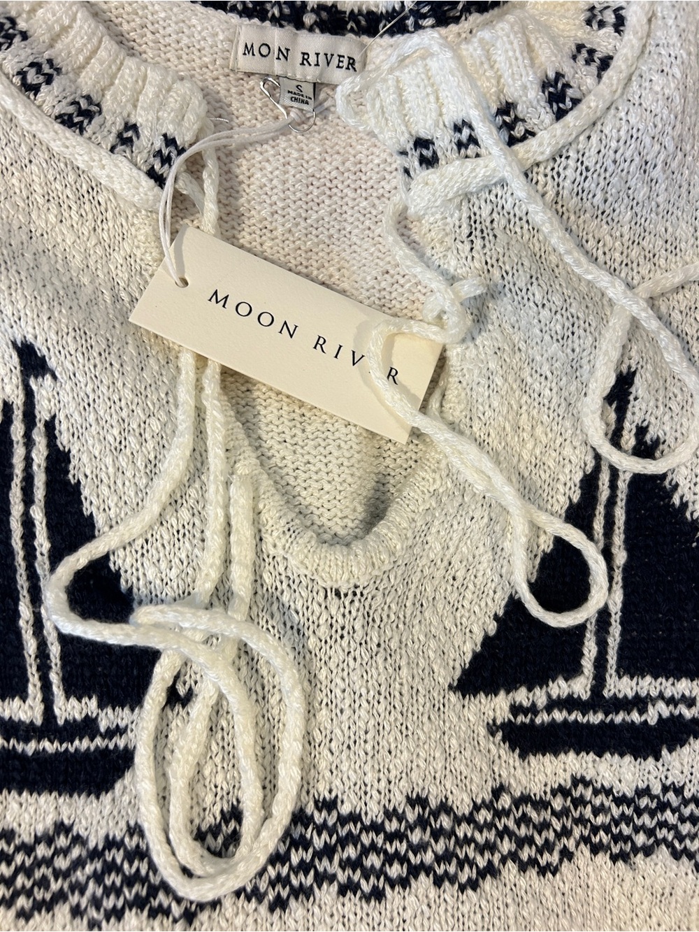NWT Tuckernuck Moon River sailboat dress size Small - Picture 2 of 3